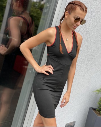 Šaty dámské Armani Exchange černé